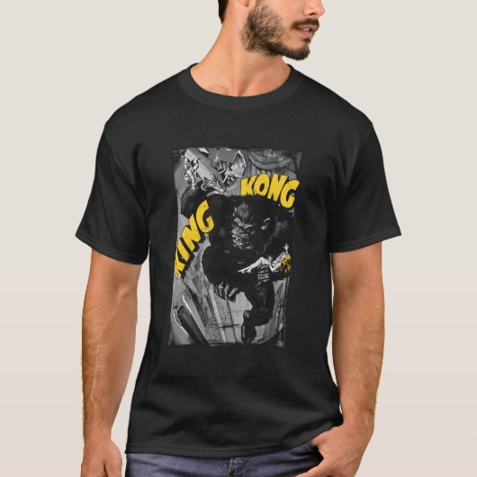 King Kong Crushing T-shirt (Voorkant)