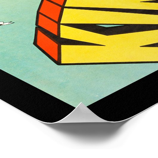 King Kong Horror Monster Movie Poster  (Hoek)