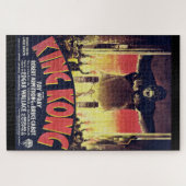 King Kong Uitdagende Puzzel in Vintage Stijl  (Horizontaal)