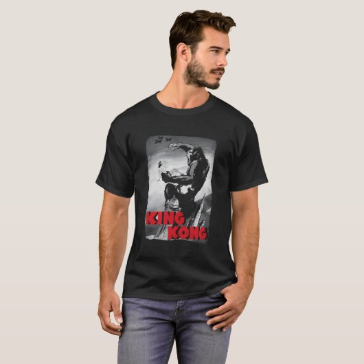 King Kong Vliegtuigen T-shirt (Voorkant volledig)