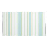 King Kussensloop Pair in St Ives Stripe zee (Achterkant-Links)