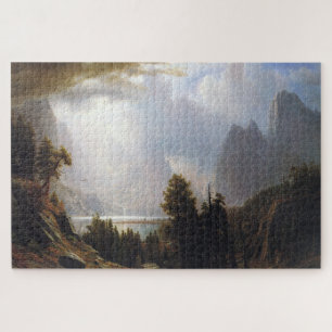 King Lake, Californië, Albert Bierstadt Legpuzzel