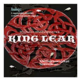 King Lear Analogie Poster