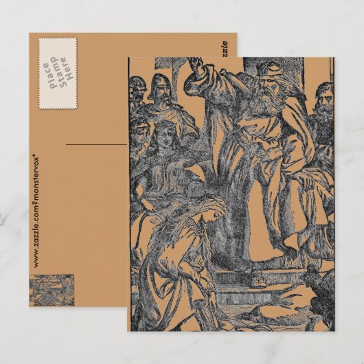 King Lear Briefkaart (Voorkant / Achterkant)