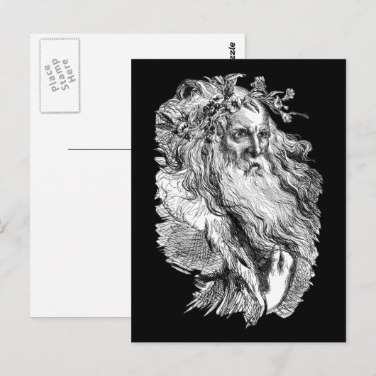 King Lear Briefkaart (Voorkant / Achterkant)