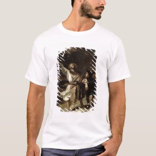King Lear en de Fool in het Storm T-shirt