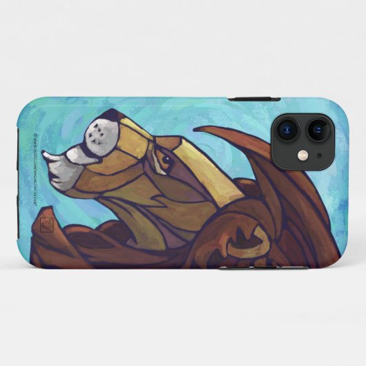 King Lion Blue Case-Mate iPhone Case (Achterkant (horizontaal))