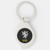 King Lion Crest Keychain (Voorkant)
