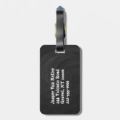 King Lion en Cubs Bagagelabel (Achterkant verticaal)