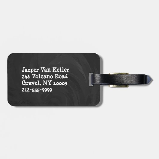 King Lion en Cubs Bagagelabel (Achterkant horizontaal)