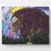 King Lion en Cubs Fotoplaat (Voorkant)