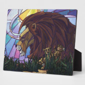 King Lion en Cubs Fotoplaat (Zijkant)