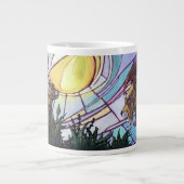 King Lion en Cubs Grote Koffiekop (Voorkant)