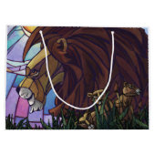 King Lion en Cubs Large Cadeautasje (Achterkant)