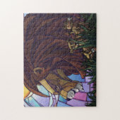 King Lion en Cubs Legpuzzel (Verticaal)