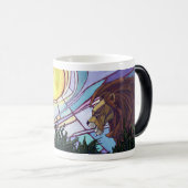 King Lion en Cubs Magische Mok (Voorkant rechts)