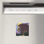 King Lion en Cubs Magneet (Insitu (Vaatwasser))