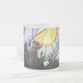 King Lion en Cubs Matglas Koffiemok (Voorkant links)