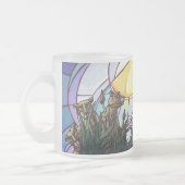 King Lion en Cubs Matglas Koffiemok (Links)