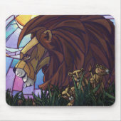 King Lion en Cubs Muismat (Voorkant)