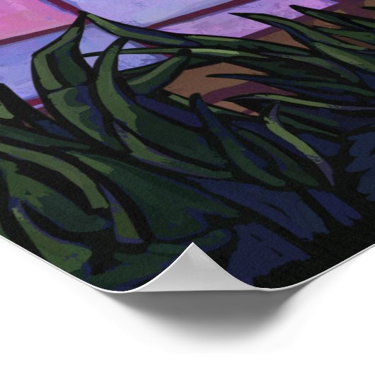 King Lion en Cubs Poster (Hoek)