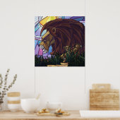 King Lion en Cubs Poster (Keuken)