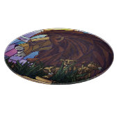 King Lion en Cubs Snijplank (Hoek)