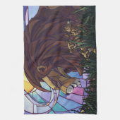 King Lion en Cubs Theedoek (Verticaal)