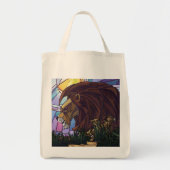 King Lion en Cubs Tote Bag (Voorkant)