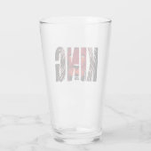 King Lion Face Glas (Achterkant)