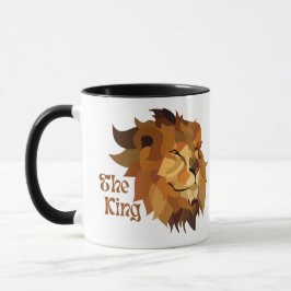 KING LION ILLUSTRATIE WERELD BESTE PAPA MOK