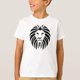 King Lion in Black T-shirt