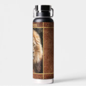 King Lion Naam toevoegen Waterfles (Achterkant)