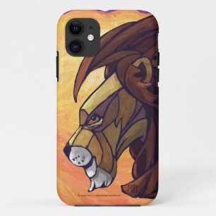 King Lion op Sinaasappel Case-Mate iPhone Case