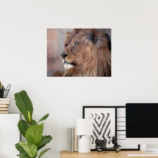 King Lion Poster (Thuiskantoor)