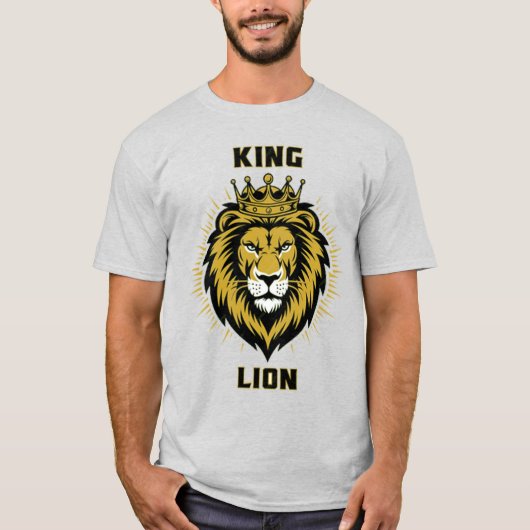 KING LION T-SHIRT (Voorkant)
