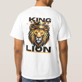 King Lion T-Shirt: Bold Style voor de dapperen T-shirt