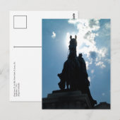 King Louis IX, Art Hill, Forest Park, Verenigd Kon Briefkaart (Voorkant / Achterkant)