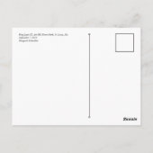 King Louis IX, Art Hill, Forest Park, Verenigd Kon Briefkaart (Achterkant)