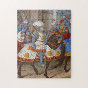 King Louis XII Le Voyage de Gênes Illustration Legpuzzel