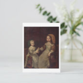 King Louis XIV (1638-1715) als kind met Philipp Briefkaart (Staand voorkant)