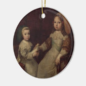 King Louis XIV (1638-1715) als kind met Philipp Keramisch Ornament (Links)