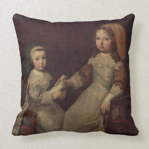 King Louis XIV (1638-1715) als kind met Philipp Kussen