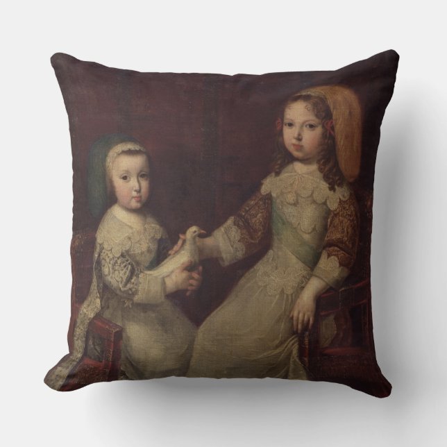 King Louis XIV (1638-1715) als kind met Philipp Kussen (Voorkant)