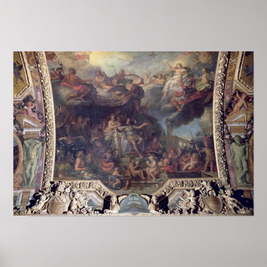 King Louis XIV Governing Alone Poster (Voorkant)