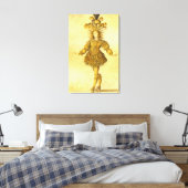 King Louis XIV of France Canvas Afdruk (Insitu (Slaapkamer))