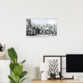 King Louis XIV Poster (Thuiskantoor)