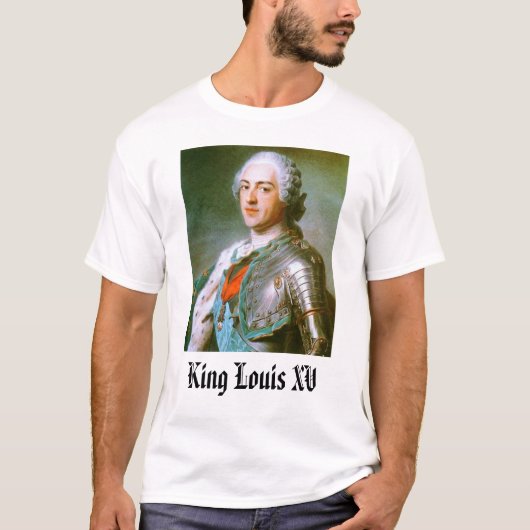 King Louis XV T-shirt (Voorkant)