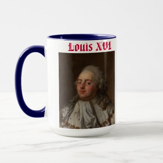 King Louis XVI of France Coffee Cup Mok (Links)