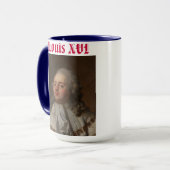 King Louis XVI of France Coffee Cup Mok (Voorkant links)